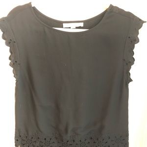 Loft  blouse- black